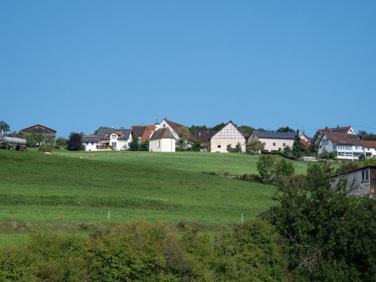 Gaestezimmer Am Hof Zwiefalten Exterior foto